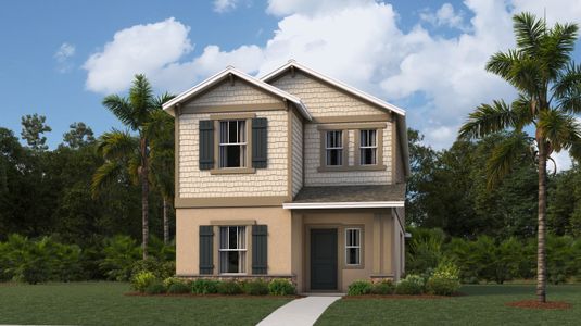 New construction Single-Family house 5646 Kettlebell Aly, Clermont, FL 34714 plan Brookside - image