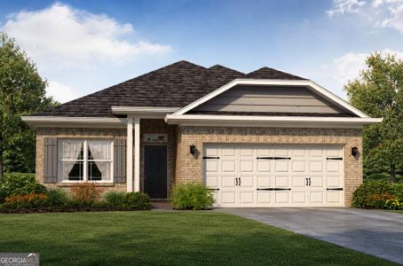 New construction Single-Family house 102 Laney Dr, Unit 69, Carrollton, GA 30117 plan 1522 - image