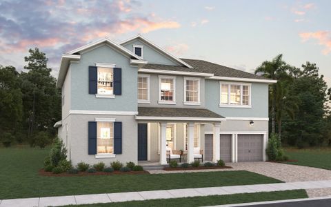 New construction Single-Family house 15280 Maritime Pine Dr, Winter Garden, FL 34787 plan Ellington - image