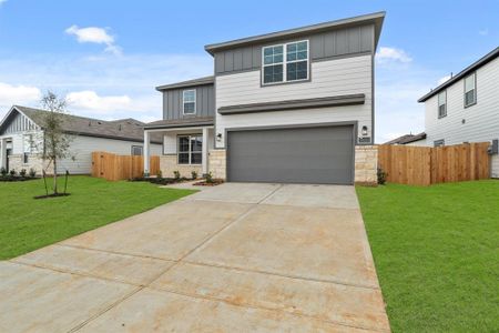 New construction Single-Family house 30203 Fledged Wing Dr, Waller, TX 77484 SINCLAIR- photo 24 24