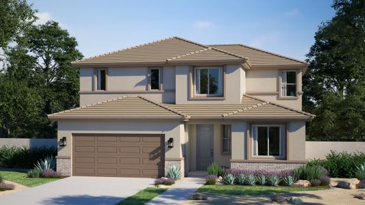 New construction Single-Family house 31490 N Singing Meadow Ln, San Tan Valley, AZ 85143 plan Monument - image