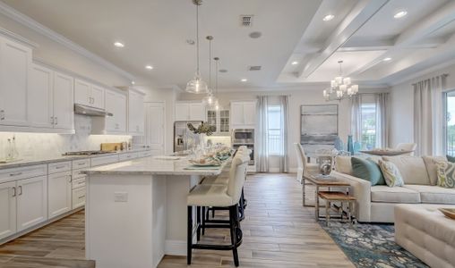 Kitchen with breakfast bar