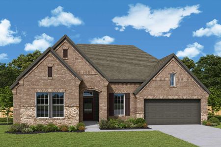 New construction Single-Family house 18911 Redondo Peak Trl, Crosby, TX 77532 plan The Ridgegate - image