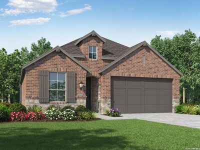 New construction Single-Family house 12346 Barrymore, San Antonio, TX 78254 plan Bentley - image