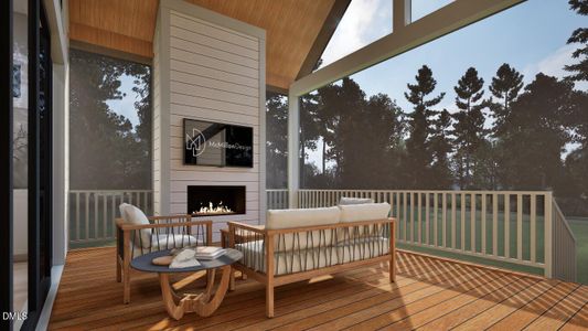 New construction Single-Family house 7429 Summer Tanager Trl, Raleigh, NC 27614 - image 3