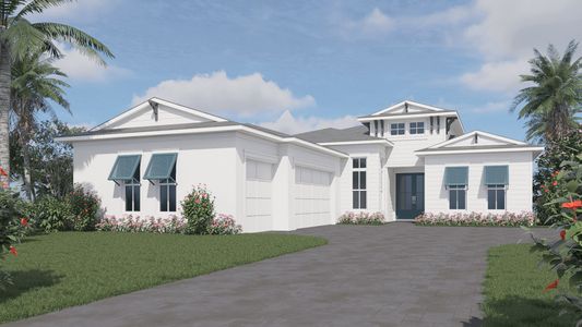 New construction Single-Family house 8307 Lake Club Blvd, Lakewood Ranch, FL 34202 plan Sapphire 2 Story - image