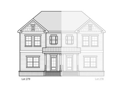 New construction Single-Family house 2124 Rotorua Dr E, Unit 279, Cane Ridge, TN 37037 plan Emory Duplex - image