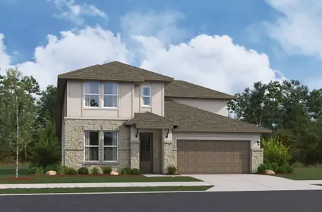 New construction Single-Family house 237 Saddle Park, Cibolo, TX 78108 plan Cascade - image