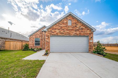 New construction Single-Family house 19523 Perissa Terrace Dr, Hockley, TX 77447 - photo 0