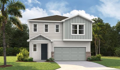 New construction Single-Family house 766 Lake Dell Ave, Dundee, FL 33838 plan Laurel - image