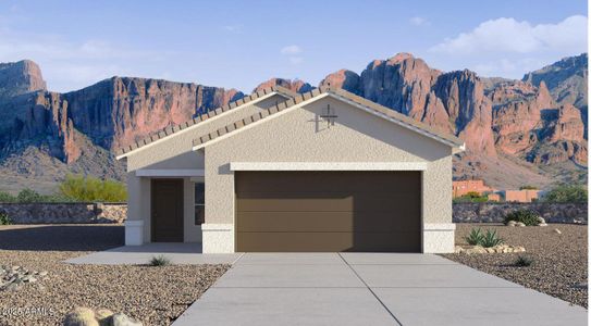 New construction Single-Family house 1996 W Sonrisa Ave, Apache Junction, AZ 85120 - image