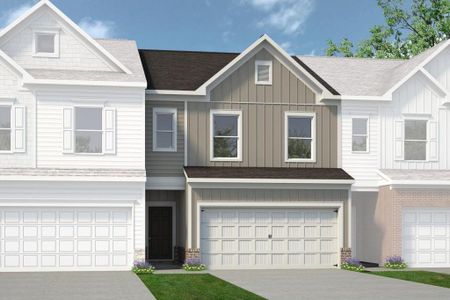 New construction Townhouse house 1182 Chastain Dr, Unit 8, Sugar Hill, GA 30518 Norwood II- photo 0