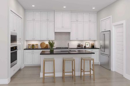 New construction Single-Family house 5173 Enchanted Pine Ct, Spring, TX 77386 Hawk- photo 0