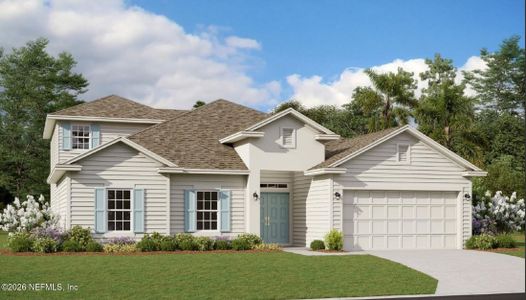 New construction Single-Family house 3399 Woodie Run, Orange Park, FL 32065 - image