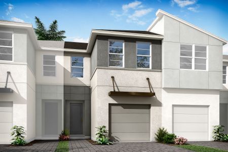 New construction Townhouse house 1147 Creek Valley Ct, Brandon, FL 33511 Marianna- photo 0 0