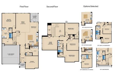 New construction Single-Family house 14494 Herschel St, Pilot Point, TX 76258 plan Garland - image