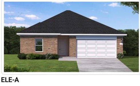 New construction Single-Family house 6702 Pebble Bluff Ct, Cove, TX 77523 - image
