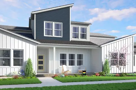 New construction Townhouse house 755 Central Park Dr, Raleigh, NC 27604 plan Someway Somehow - image