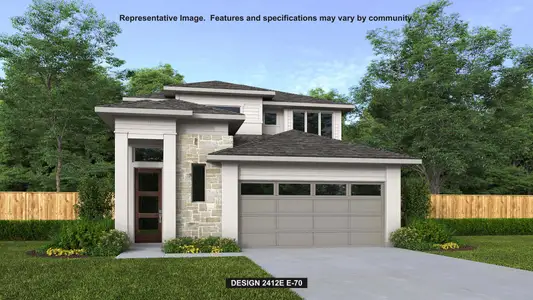New construction Single-Family house 7013 Woodford Wy, Austin, TX 78744 plan 2412E - image