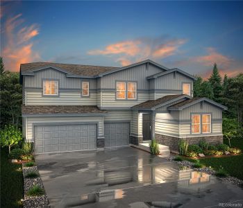 New construction Single-Family house 1738 Marlowe Circle W, Erie, CO 80516 Crestone- photo 0