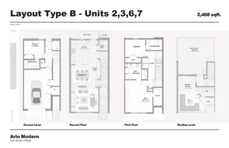 New construction Townhouse house 1570 Flat Shoals Rd Se, Atlanta, GA 30316 - photo 0