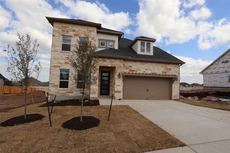 New construction Single-Family house 1208 Snowdrop Dr, Georgetown, TX 78628 Belmont II- photo 3 3