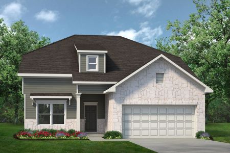 New construction Single-Family house 360 Stone Placa Trl, Brookshire, TX 77423 plan The Princeton II - image