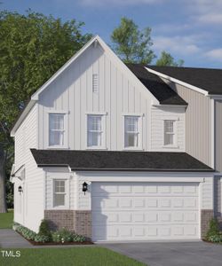 New construction Townhouse house 8924 Kennebec Crossing Drive, Angier, NC 27501 - photo 0