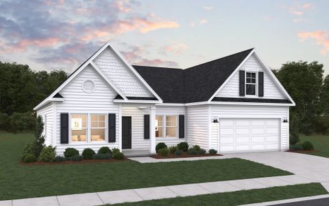 New construction Single-Family house 709 Portland Rose Dr, Knightdale, NC 27545 plan Drayton - 18766 - image