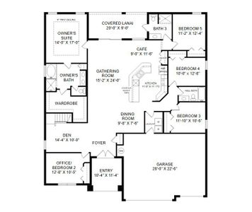 New construction Single-Family house Ocala, FL 34473 plan Willow II with Loft - image 5