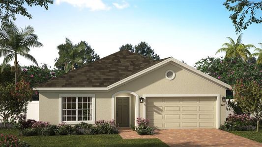 New construction Single-Family house 2580 Launchpad Ave, St. Cloud, FL 34769 Kensington- photo 0