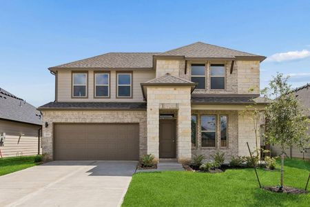New construction Single-Family house 31106 Rena Coast Dr, Huffman, TX 77336 plan Trinity - image