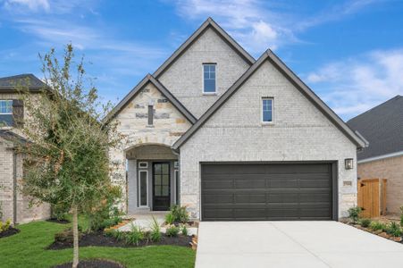 New construction Single-Family house 27114 Texas Wildrye Dr, Hockley, TX 77447 plan The Greensbrook - image