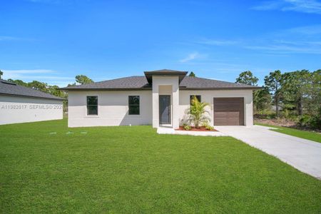 New construction Single-Family house 637 Summit Ave S, Lehigh Acres, FL 33974 - image