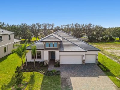 New construction Single-Family house 12505 White Blossom Ct, Parrish, FL 34219 plan Sapphire - image