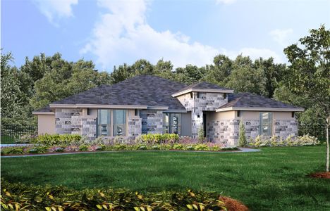 New construction Single-Family house 220 Scofield Ave, Georgetown, TX 78628 plan Bandera II - image