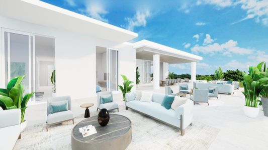 New construction Condo house 220 Se Mizner Blvd, Unit 103, Boca Raton, FL 33432 plan Alina 220 - image