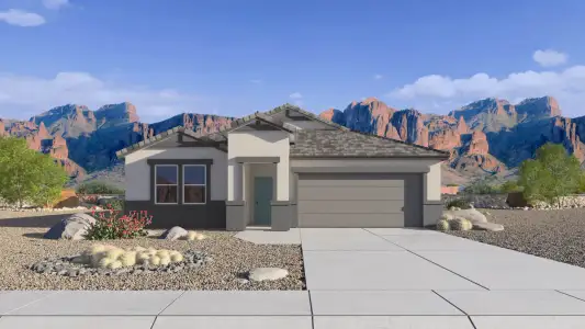New construction Single-Family house 12294 E Lupine Ln, Florence, AZ 85132 plan Saguaro - image