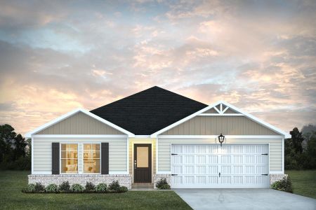 New construction Single-Family house 201 Friesian Wy, Hogansville, GA 30230 plan Burton - Single Family Homes - image