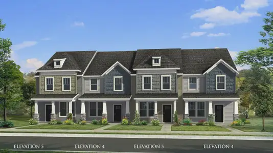 New construction Townhouse house 303 Speyside Ln, Anderson, SC 29621 plan Churchill - image