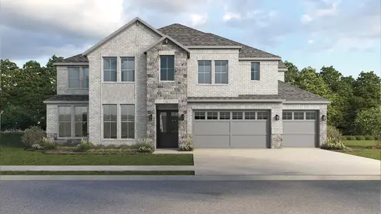New construction Single-Family house 2605 Summit Trail Dr, Friendswood, TX 77546 plan POSITANO - image