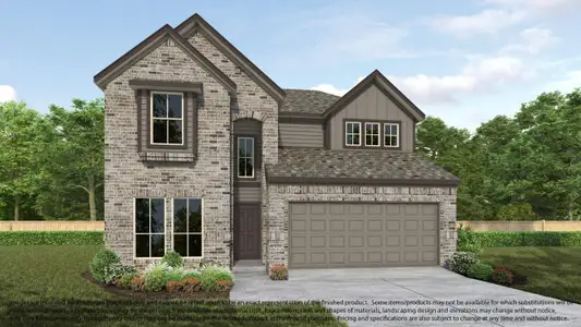 New construction Single-Family house 24514 Broad Park Ct, Spring, TX 77373 plan 269 - image