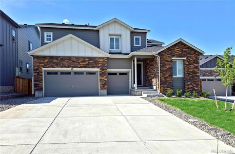 New construction Single-Family house 181 Rockingham Circle, Castle Pines, CO 80108 - photo 0