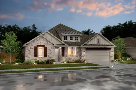 New construction Single-Family house 1205 Honey Falls Ln, Lavon, TX 75166 plan Geneva - image