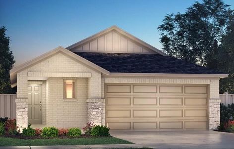New construction Single-Family house 14174 Granger Pointe Ln, Conroe, TX 77302 plan The Cascade (330) - image