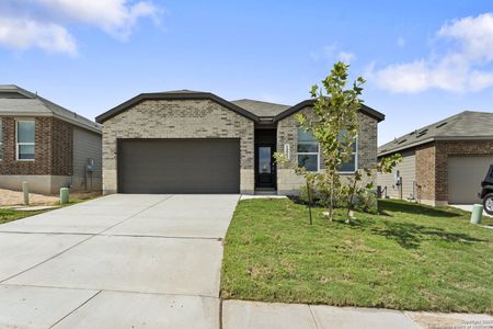New construction Single-Family house 14863 Taradeau, San Antonio, TX 78254 plan Navarre - image