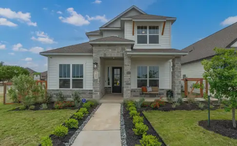 New construction Single-Family house 9404 Hidden Stone, Schertz, TX 78154 plan Sheri - image