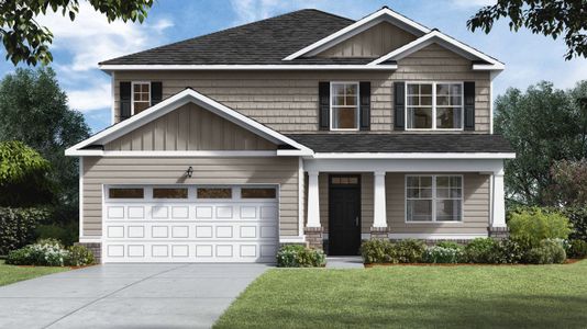 New construction Single-Family house 135 Ellerston Dr, Evans, GA 30809 plan Elle - image