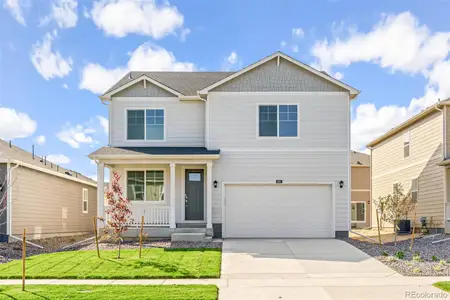 New construction Single-Family house 3314 Belleville Ridge Road, Elizabeth, CO 80107 BRIDGEPORT- photo 0