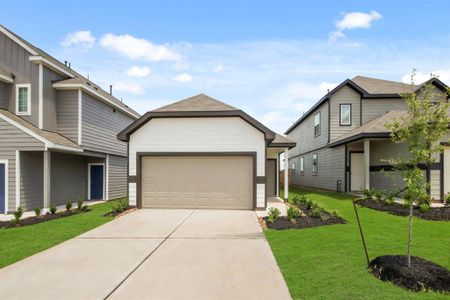 New construction Single-Family house 9218 Grace Ridge Drive, Willis, TX 77318 Newcastle- photo 0